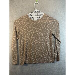 Cold Crush Womens Camo Long Sleeve Pullover Shirt Size XL